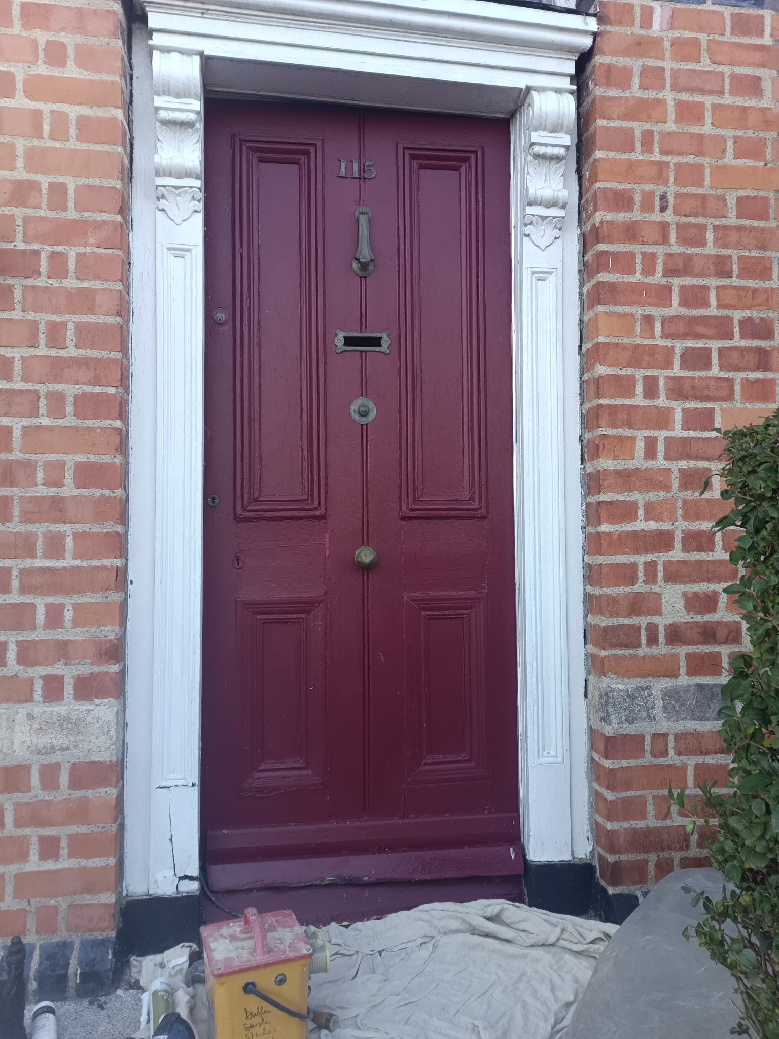 Restored Door Before